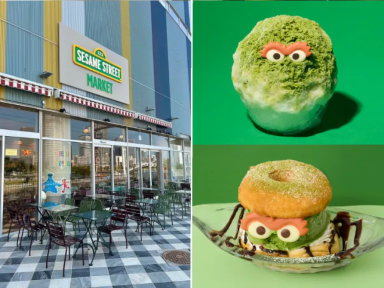 cute themed cafes in japan cutest cafes in tokyo shaun the sheep cafeSesama Street Market Website and Instagram