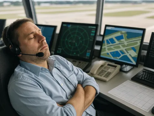 image for article Air Traffic Controller Falls Asleep on Duty Forcing Plane to Circle Over Sea for 18 Minutes