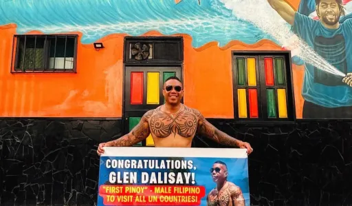 image for article Glen Dalisay: First Filipino Male to Visit All 197 Countries