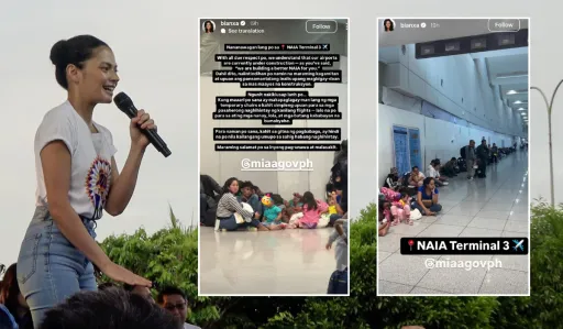 image for article Bianca Umali Speaks Up About NAIA Terminal 3’s Lack of Seats During Renovation