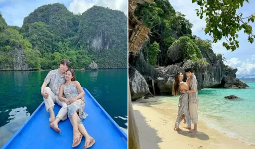 image for article Kristel Fulgar and Husband Enjoy Paradise in Coron Palawan
