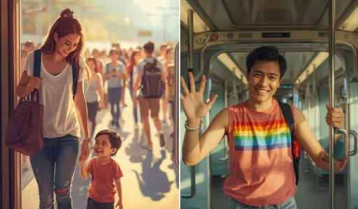 image for article Free MRT and LRT Rides for LGBTQIA+ Members and Solo Parents Today