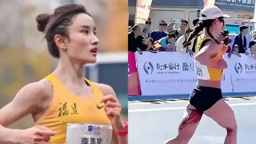 Chinese Runner Finishes Marathon Despite Getting Her Period image for article Chinese Runner Finishes Marathon Despite Getting Her Period
