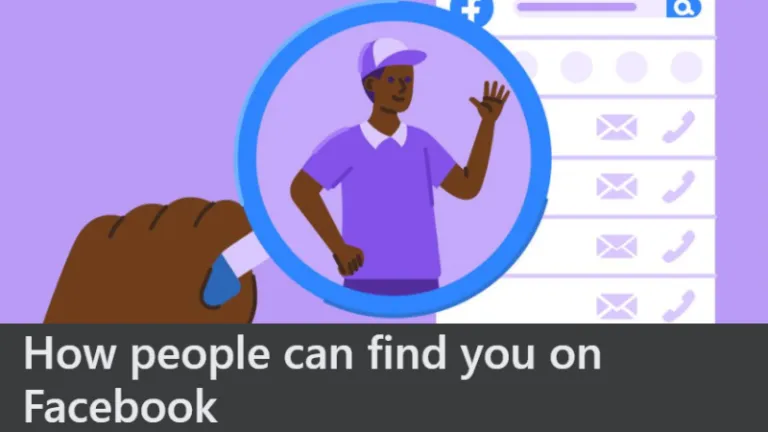  - How people can find you on Facebook